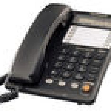 Телефон Panasonic TS2365 черный KX-TS 2365 RUB чер.