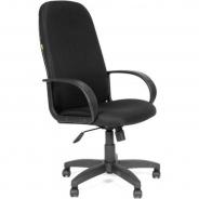 Кресло для руководителя Chairman 279 черное (ткань/пластик)